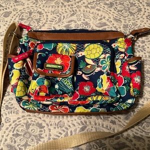 Lily Bloom Sea Turtle purse handbag
